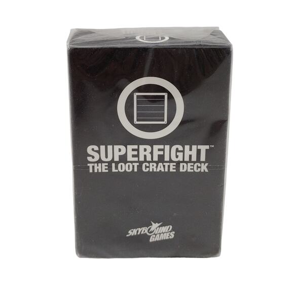 NEW Loot Crate Exclusive SUPERFIGHT Card Game Deck of Cards 2014 - Picture 1 of 3